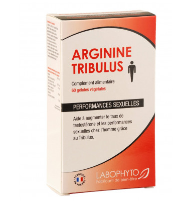 arginines tribulus perfomances sexuelles gelules