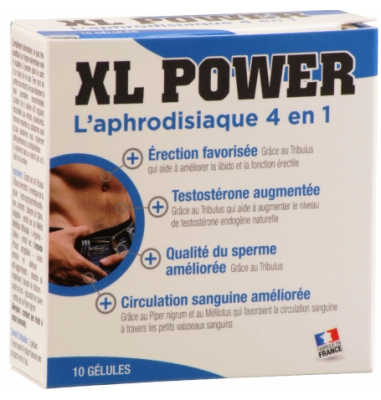 xl power performances sexuelles 10 gelules