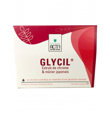 Glycil – 60 gélules - Maintien de la glycémie